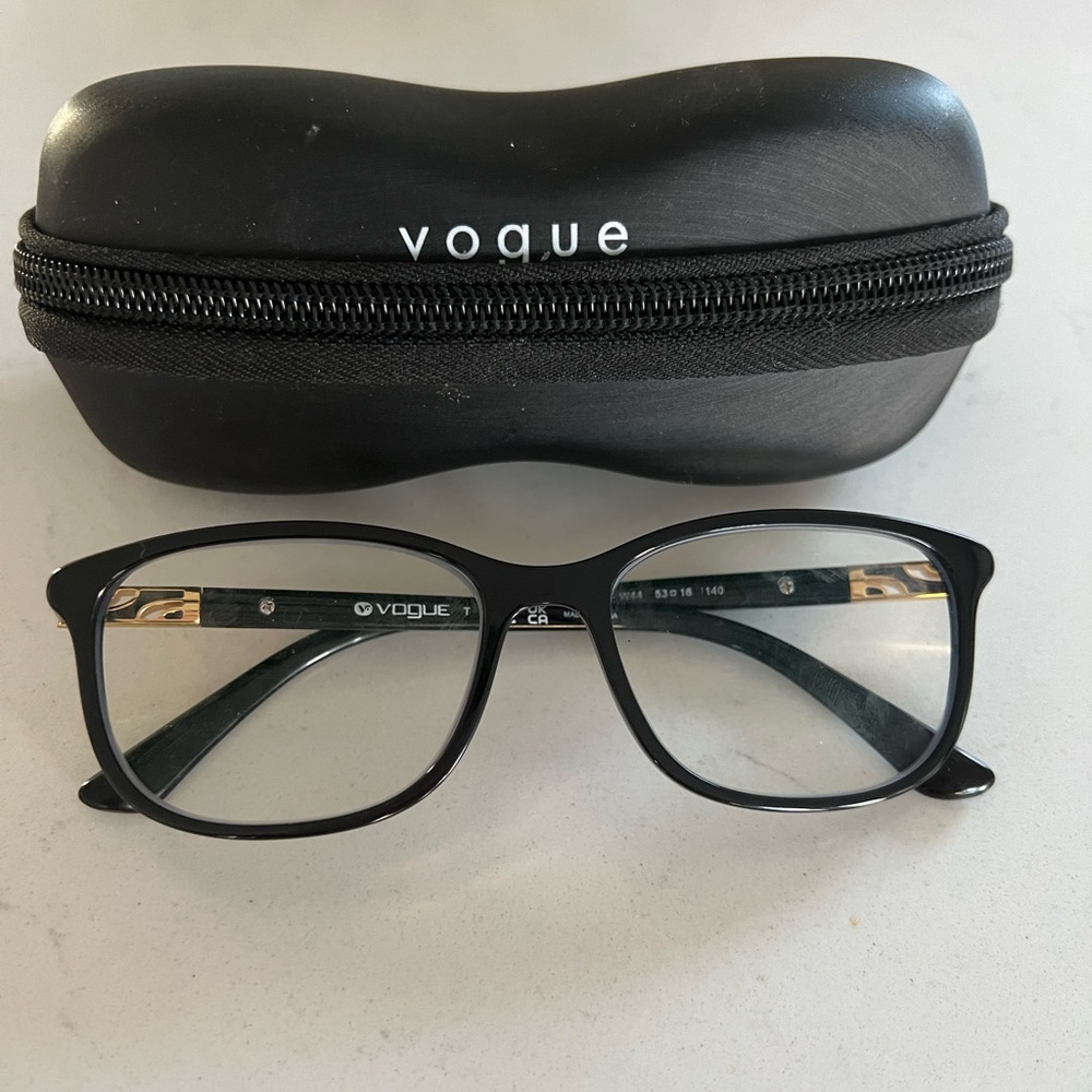 Vogue reading glasses ASO Hailey Bieber